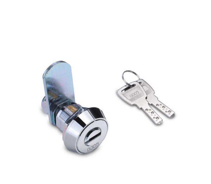 Tubular cam lock with security master keys