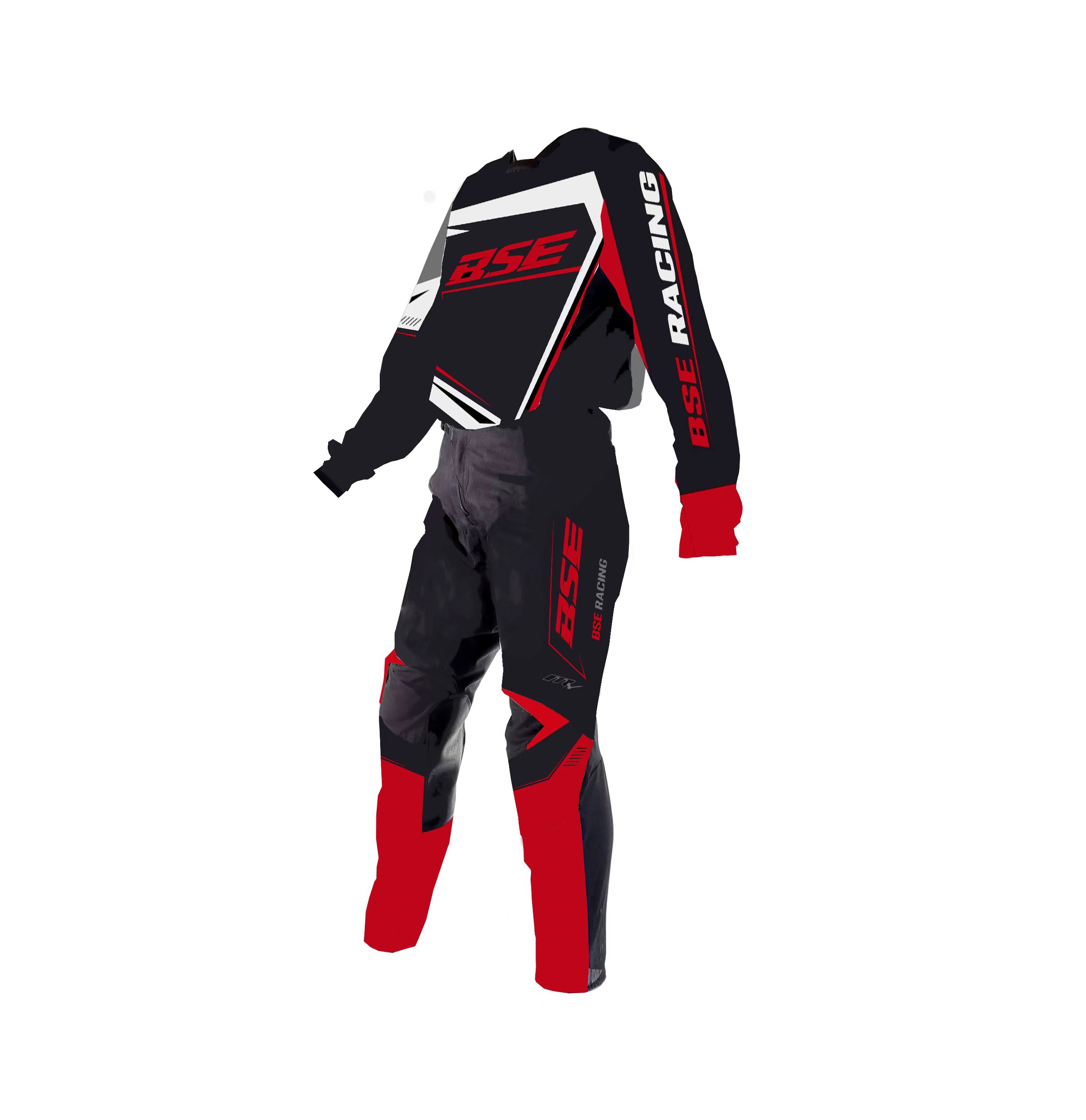 Off-road motorcycle jersey and pants